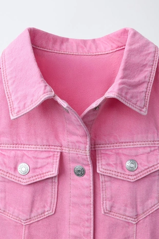 Джинсовое платье-скейтер- Заказать в России