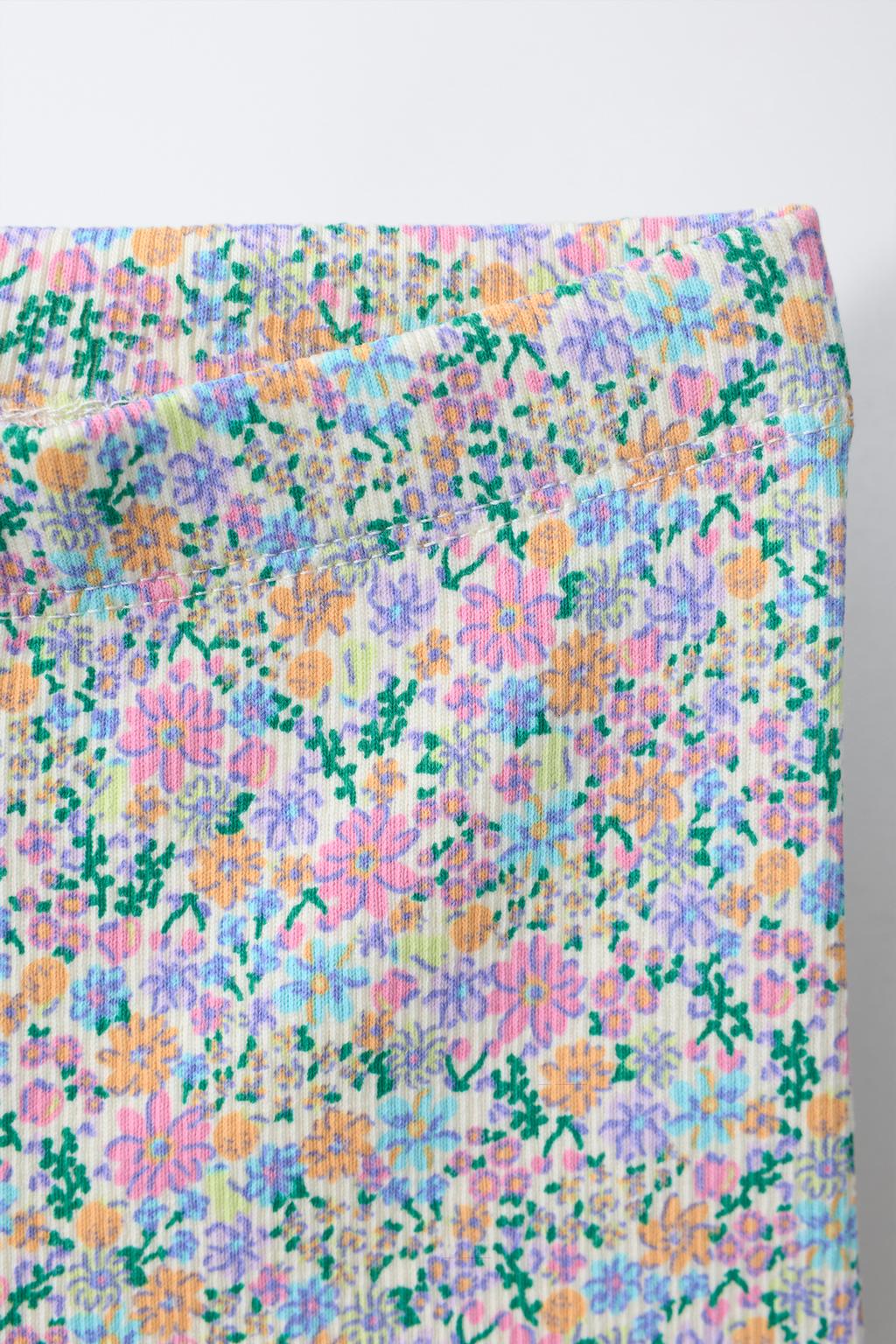 КОМПЛЕКТ ИЗ ДВУХ ЛЕГИНСОВ В РУБЧИК