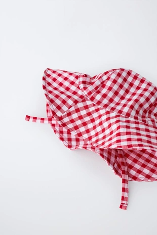 Ведро шляпа в клетку- Заказать в России