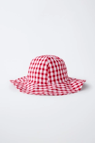 Ведро шляпа в клетку- Заказать в России