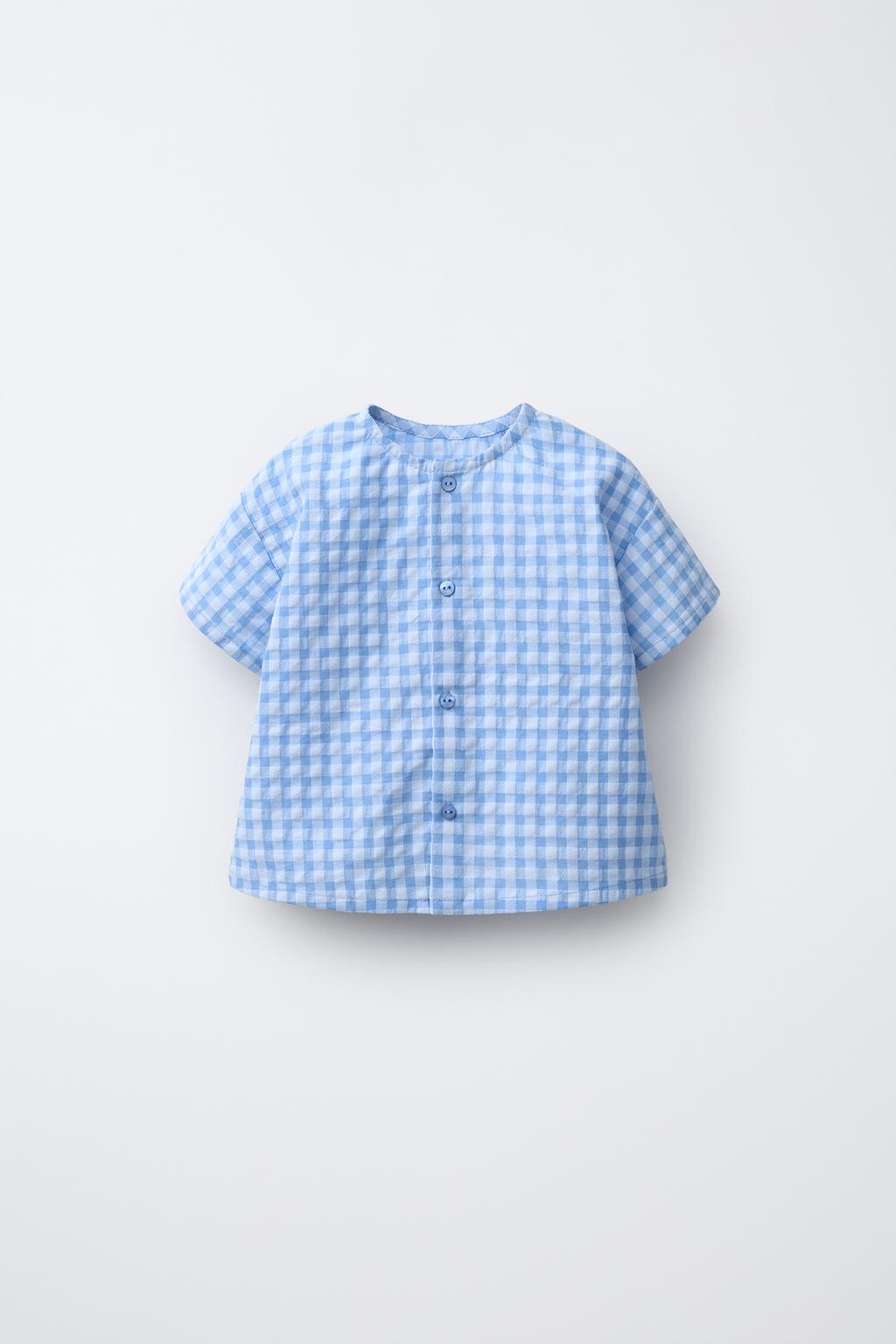 РУБАШКА В КЛЕТКУ ВИШИ