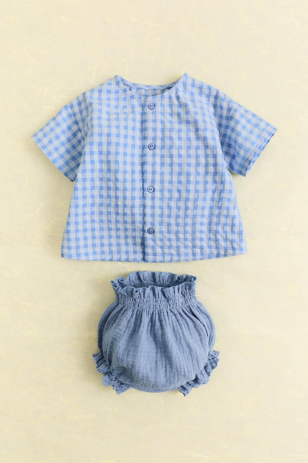 РУБАШКА В КЛЕТКУ ВИШИ