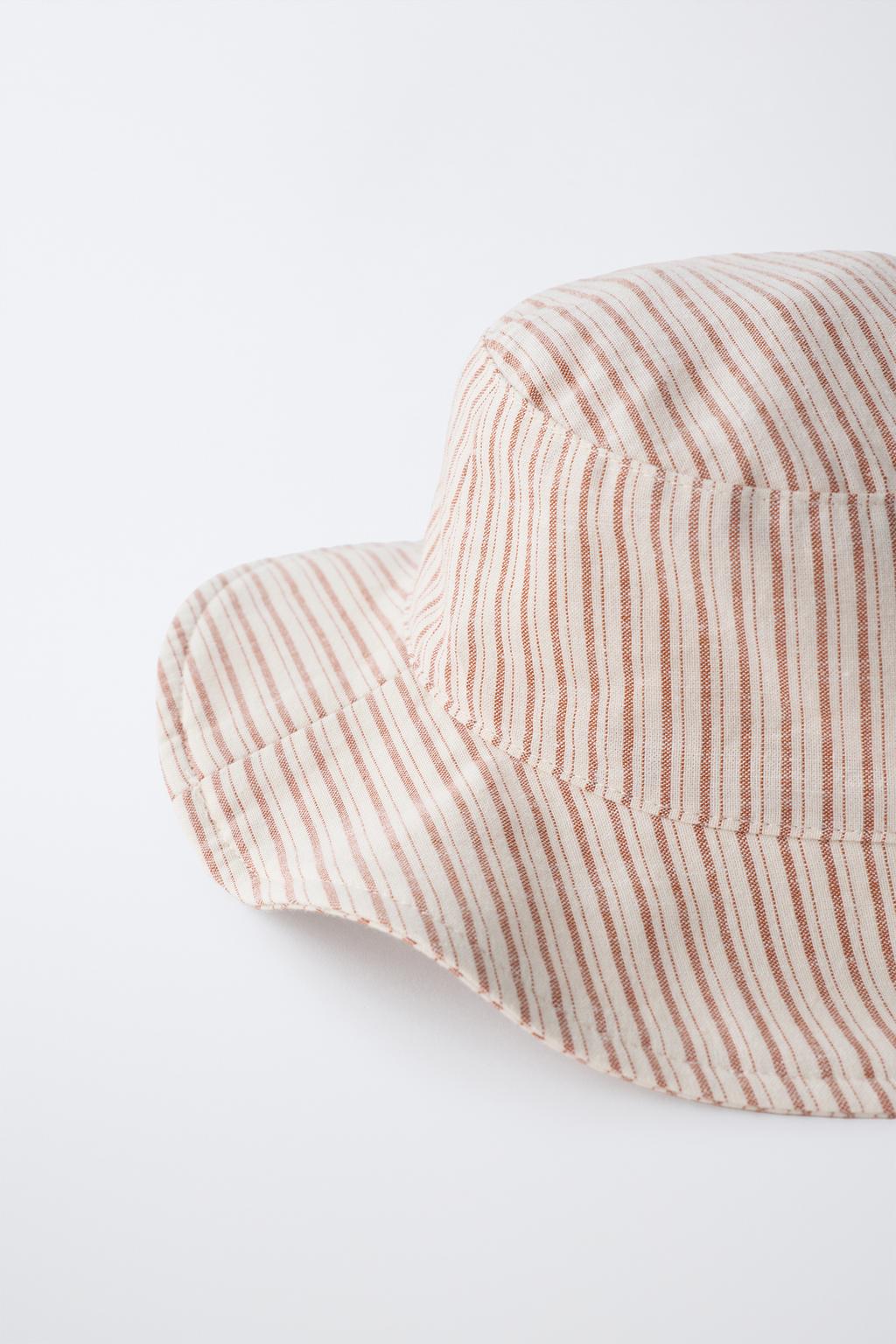 ПАНАМА В ПОЛОСКУ ИЗ ХЛОПКА И ЛЬНА