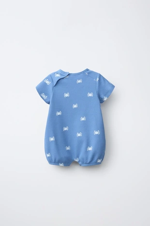 Комбинезон из рельефной ткани с крабами- Заказать в России