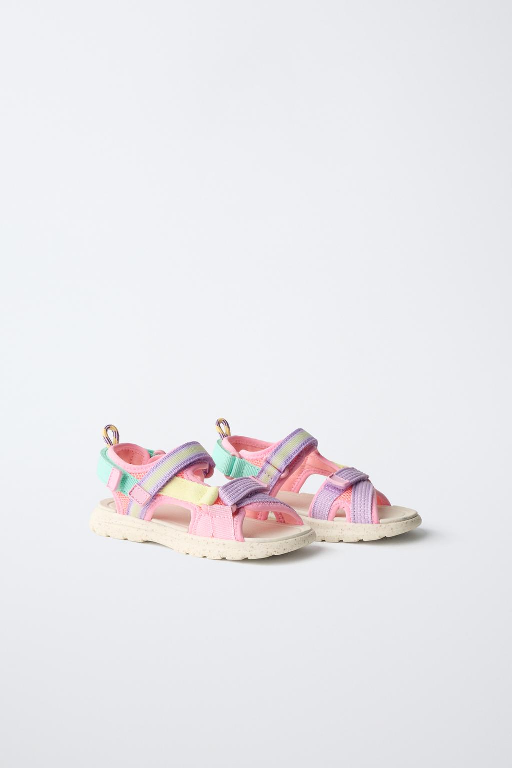 МНОГОЦВЕТНЫЕ ТЕХНИЧЕСКИЕ САНДАЛИИ