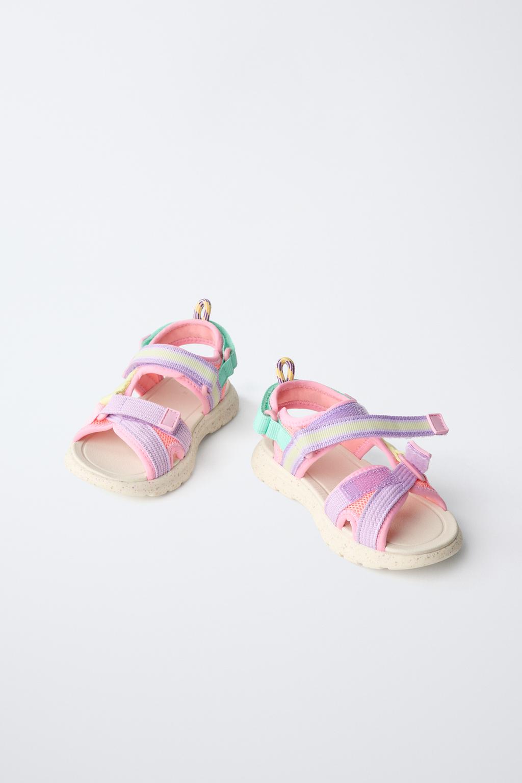 МНОГОЦВЕТНЫЕ ТЕХНИЧЕСКИЕ САНДАЛИИ