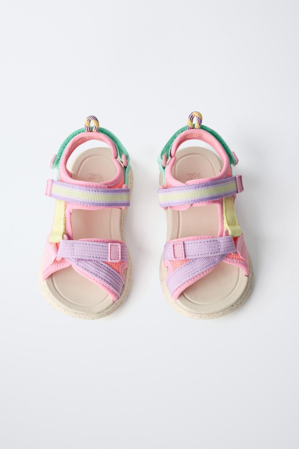 МНОГОЦВЕТНЫЕ ТЕХНИЧЕСКИЕ САНДАЛИИ