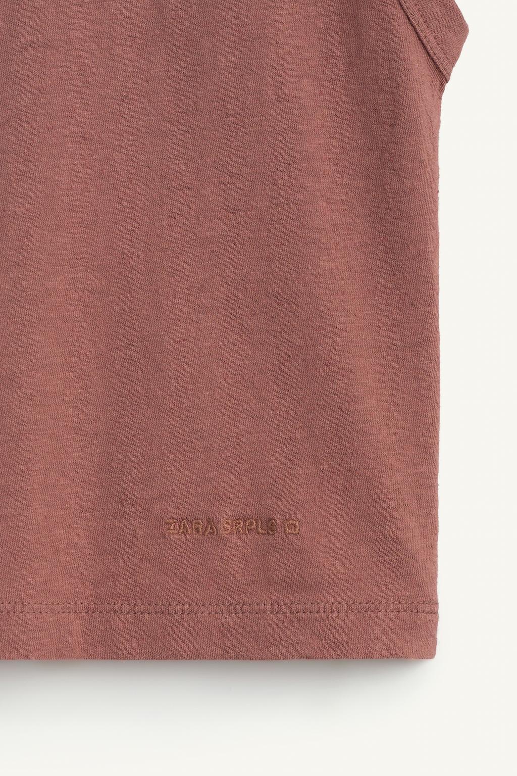 Топ без рукавов с круглым вырезом tnnk tp 16