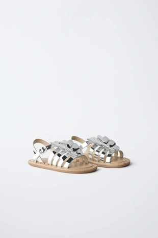 Босоножки с бабочками- Заказать в России