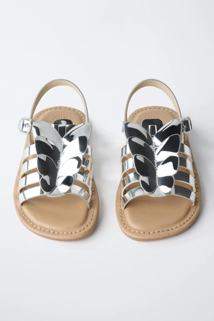 Босоножки с бабочками- Заказать в России