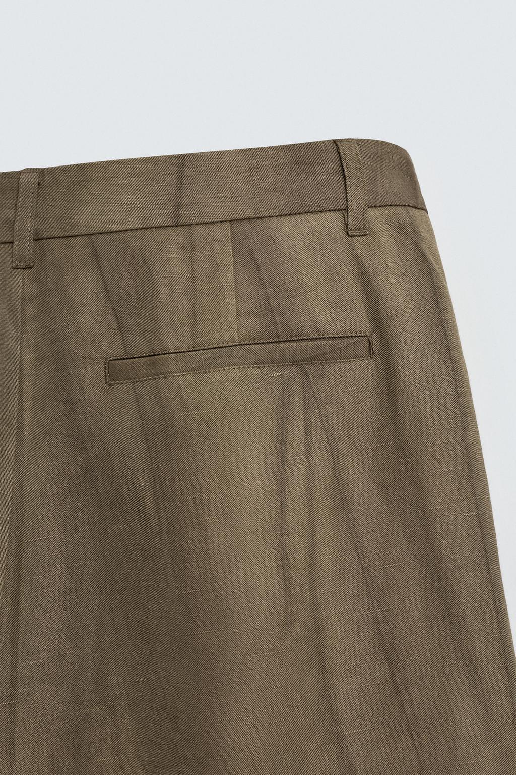 БРЮКИ СО СКЛАДКАМИ И ПРИНТОМ ТАЙ-ДАЙ