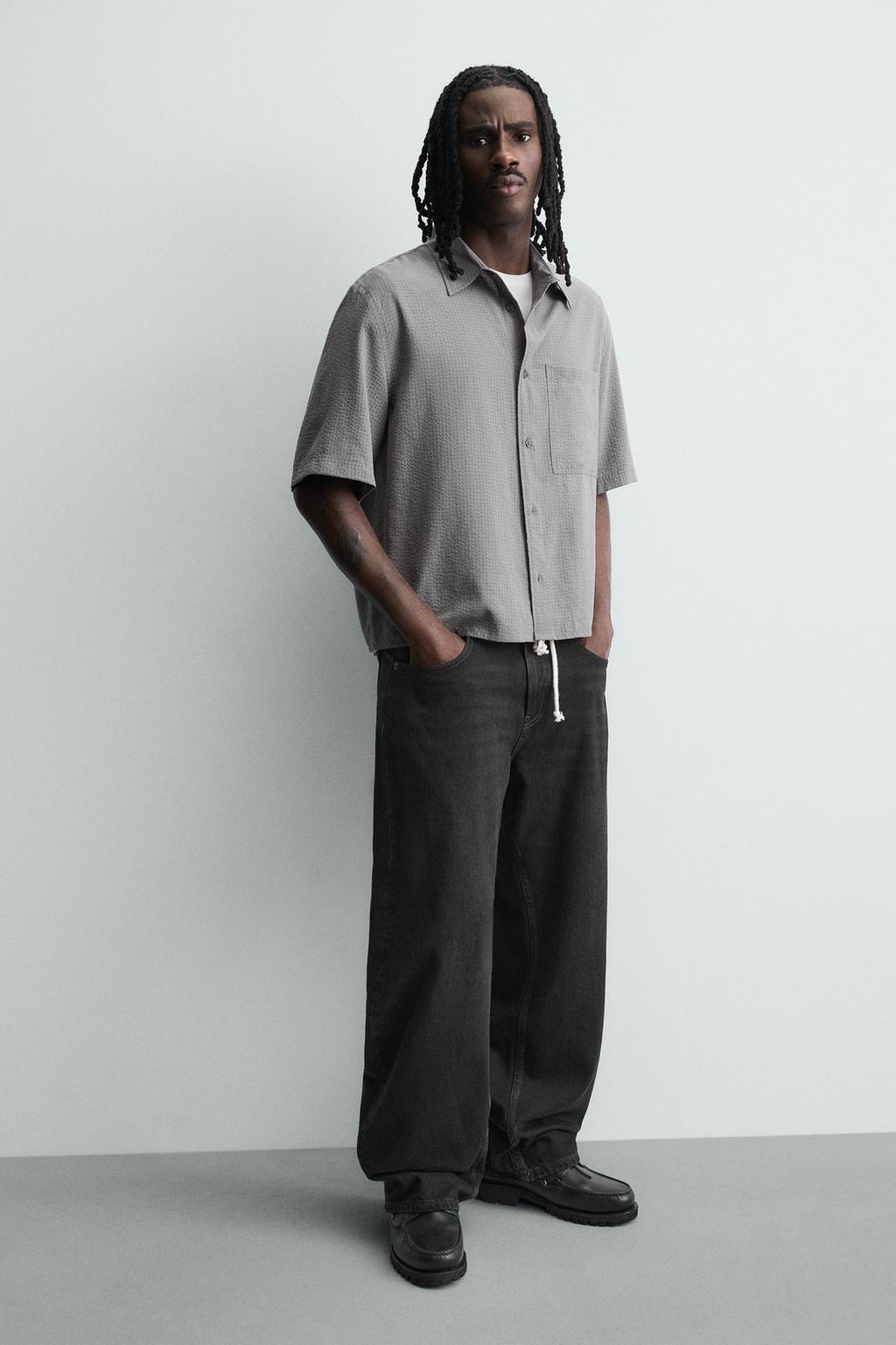 РУБАШКА СВОБОДНОГО КРОЯ В КЛЕТКУ