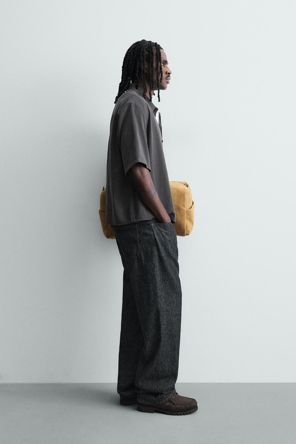 РУБАШКА СВОБОДНОГО КРОЯ В КЛЕТКУ