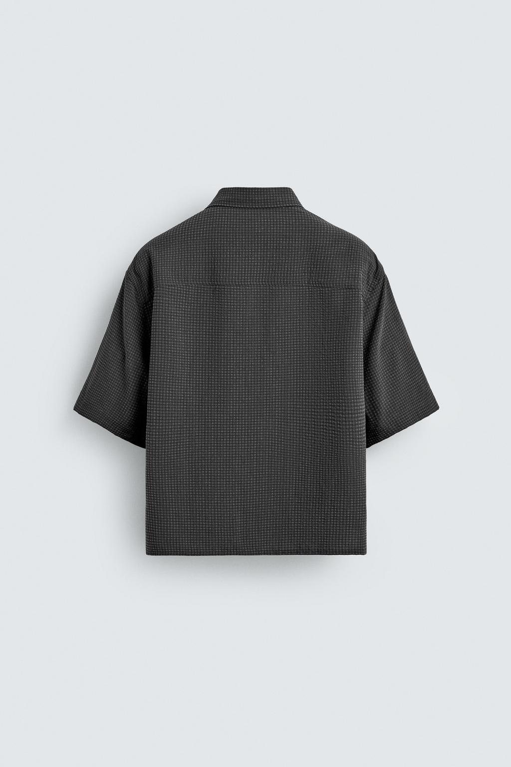 РУБАШКА СВОБОДНОГО КРОЯ В КЛЕТКУ