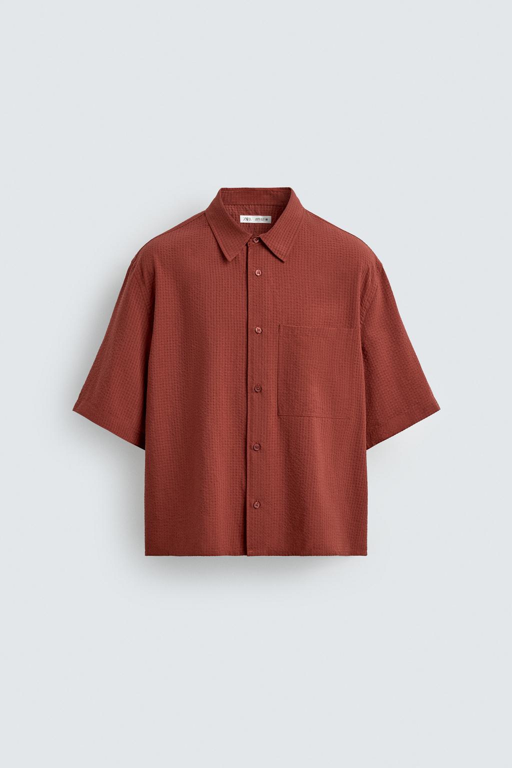 РУБАШКА СТРУЯЩЕГОСЯ ПОКРОЯ В КЛЕТКУ