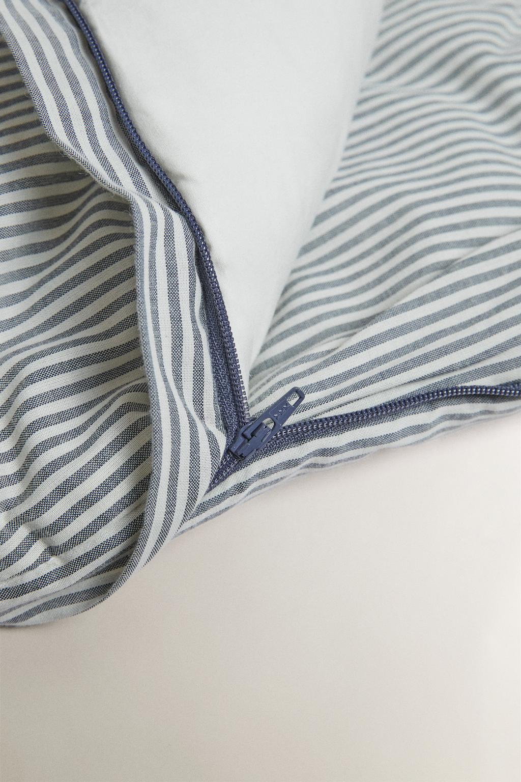 Полосатый спальный мешок для детской коляски