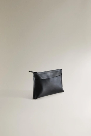 Кожаная сумка-косметичка для мужчин- Заказать в России