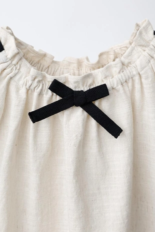 Блуза с цветочной вышивкой- Заказать в России