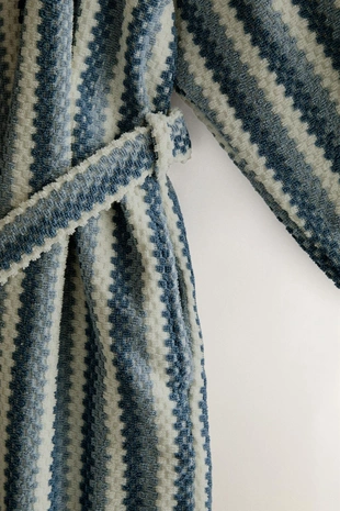 Халат с геометрическим жаккардовым узором- Заказать в России