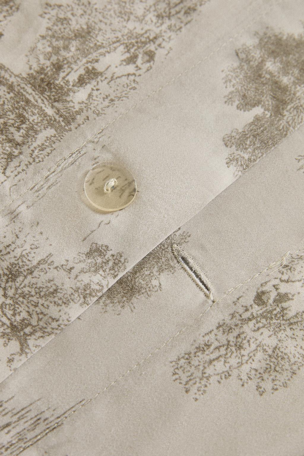 Покрывало из сатина с принтом (300 нитей)