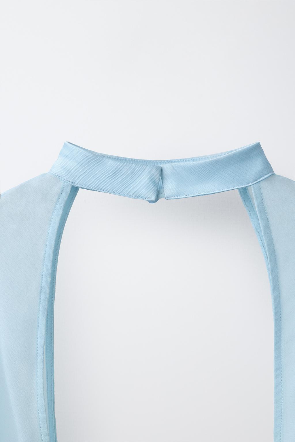 Рукава - кейп с воротником-стойкой