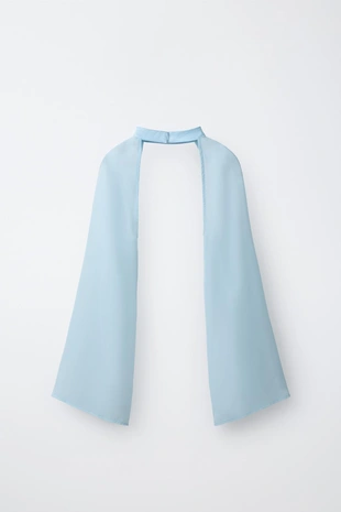 Рукава - кейп с воротником-стойкой- Заказать в России