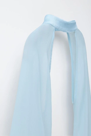 Рукава - кейп с воротником-стойкой- Заказать в России