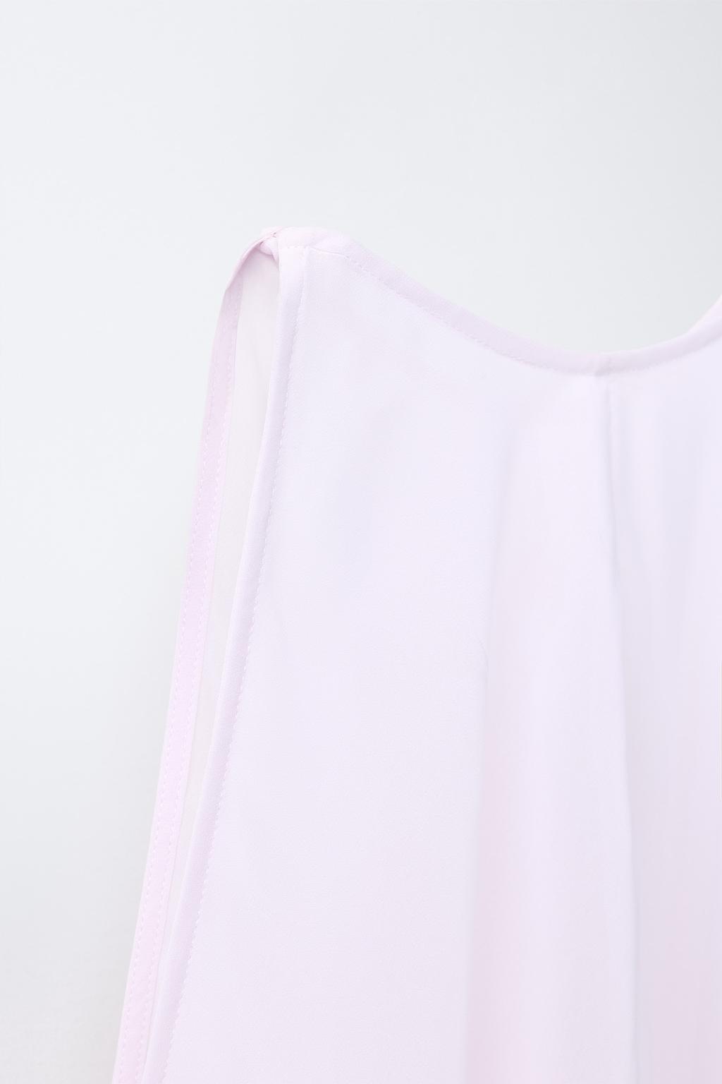 АСИММЕТРИЧНЫЙ КЕЙП ИЗ ШИФОНА