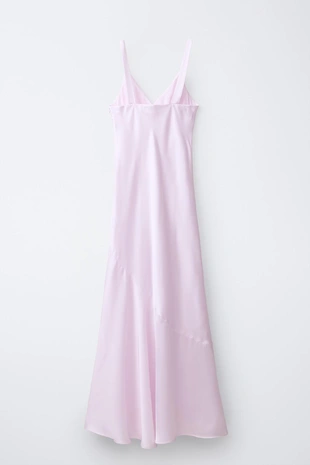 Атласное платье- Заказать в России