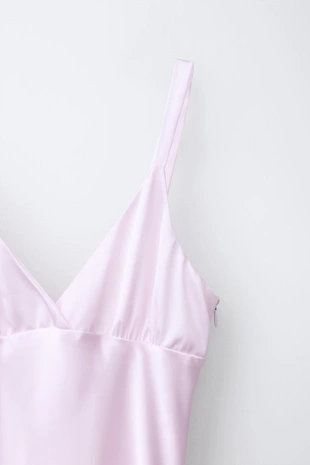 Атласное платье- Заказать в России