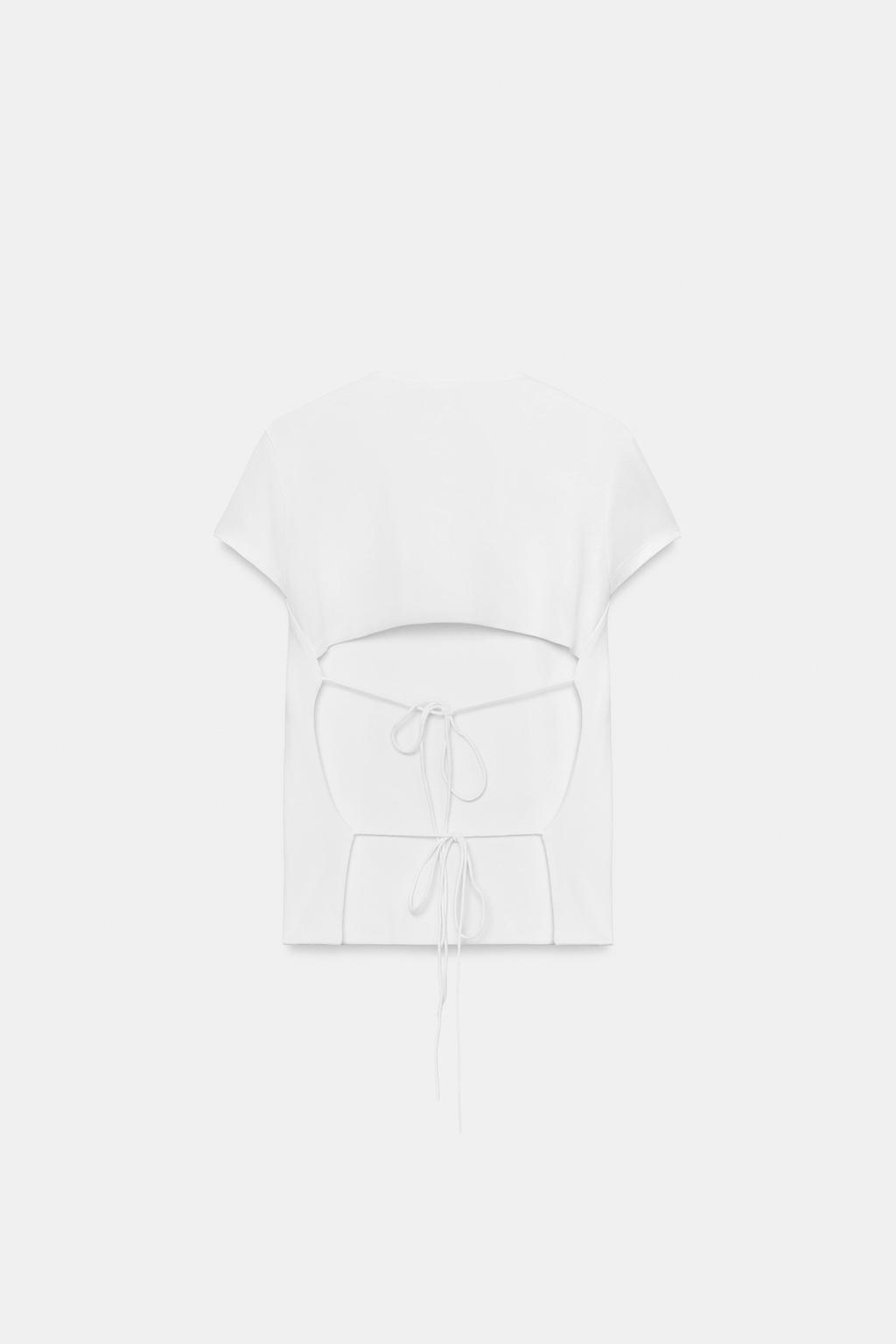 ТОП С ОТКРЫТОЙ СПИНОЙ И ЗАВЯЗКАМИ