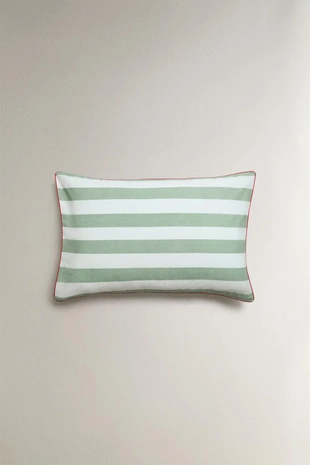 Пододеяльник из мятого хлопка в полоску- Заказать в России