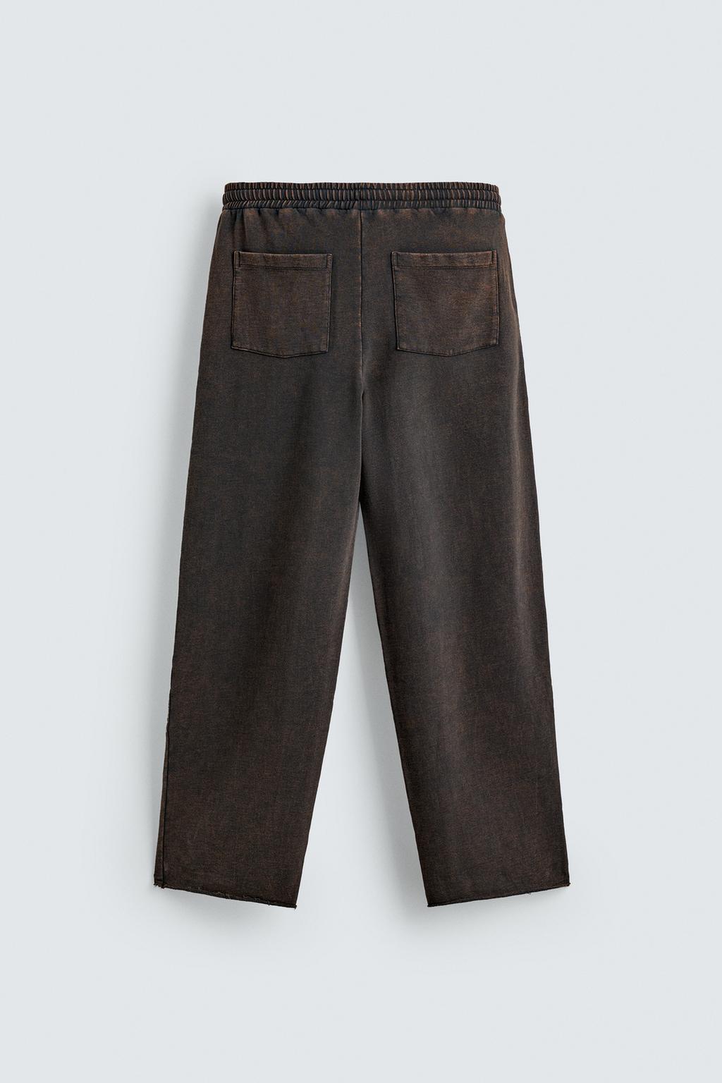 ДЖОГГЕРЫ прямого кроя С ЭФФЕКТОМ ПОТЕРТОСТИ