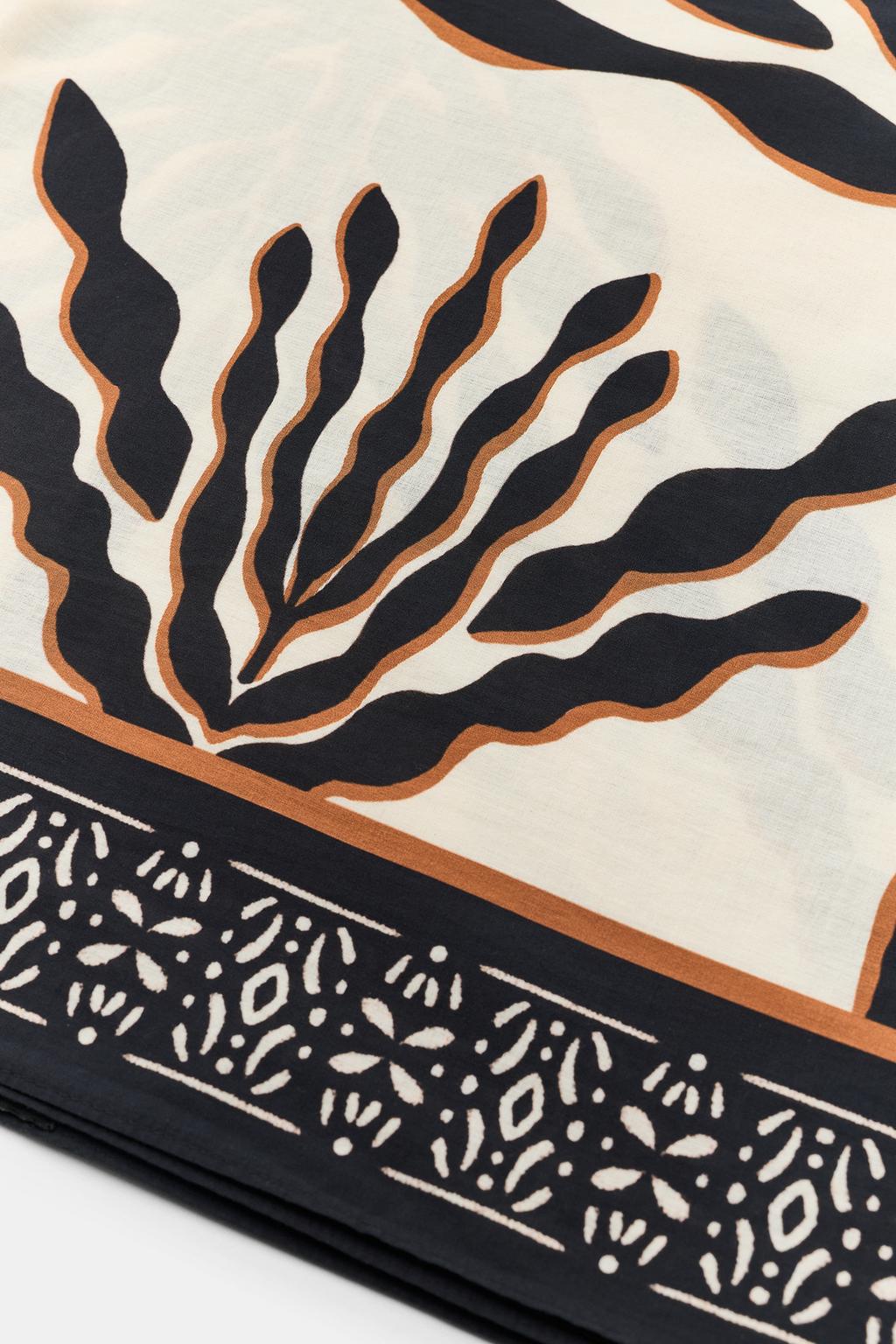 ШАРФ С ПРИНТОМ «ПАЛЬМЫ»