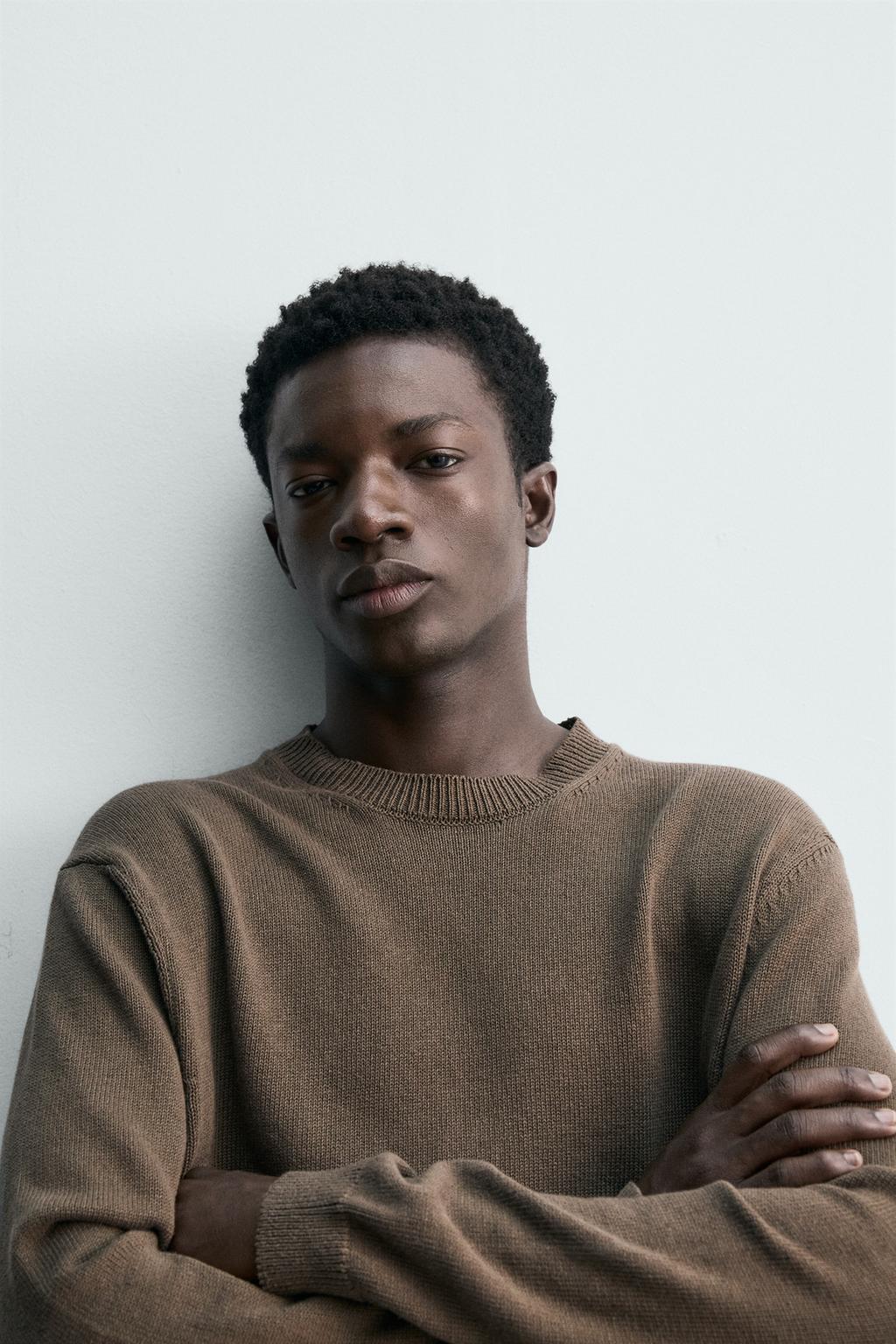 СВИТЕР ИЗ ХЛОПКА И ЛЬНА