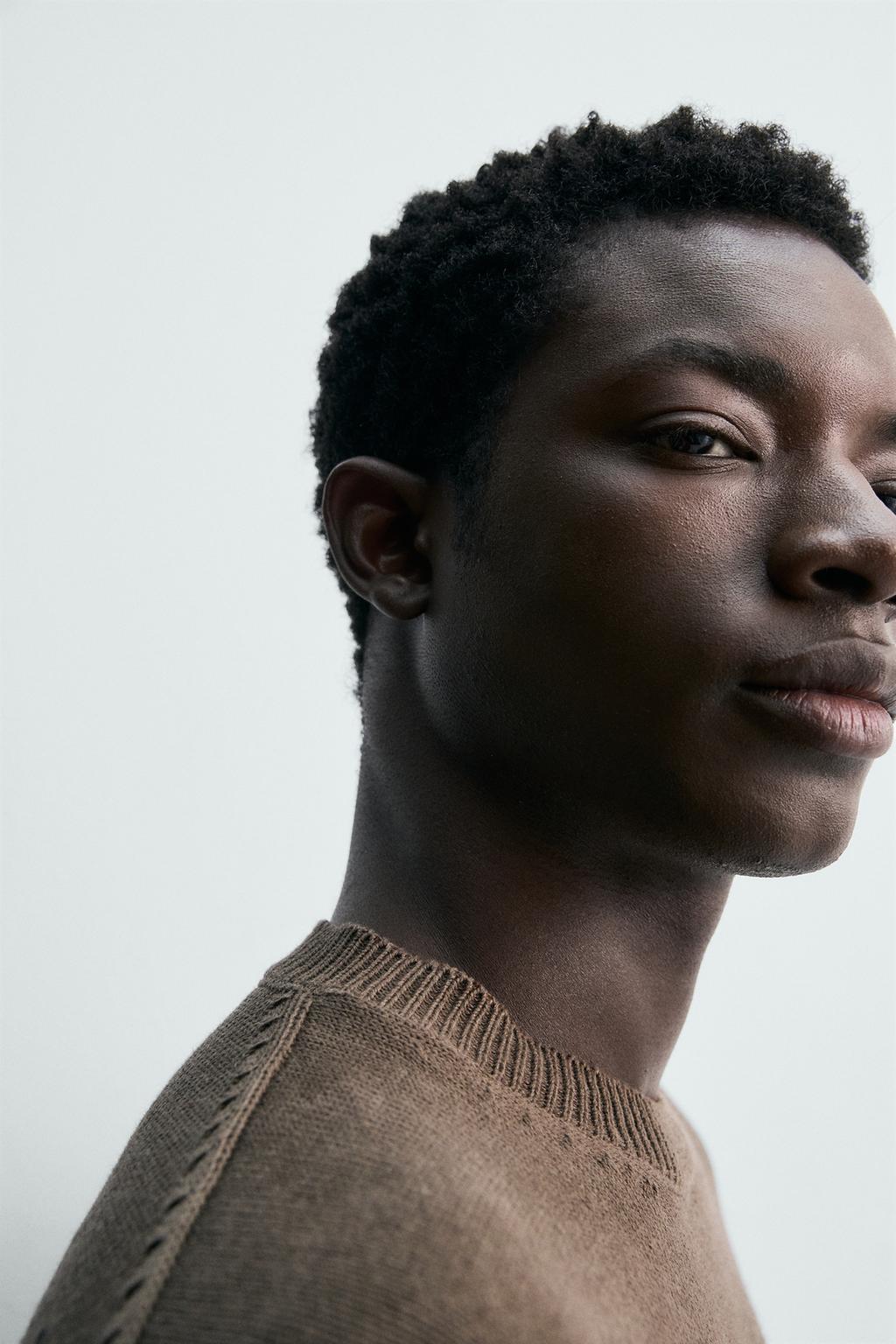 СВИТЕР ИЗ ХЛОПКА И ЛЬНА