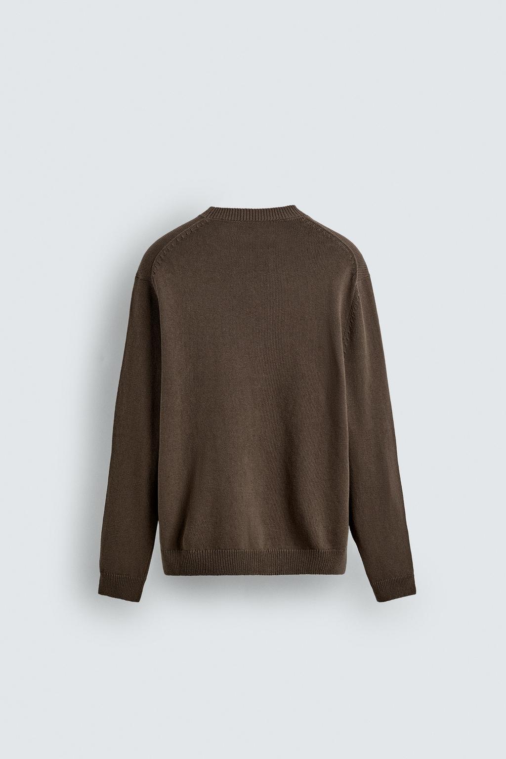 СВИТЕР ИЗ ХЛОПКА И ЛЬНА