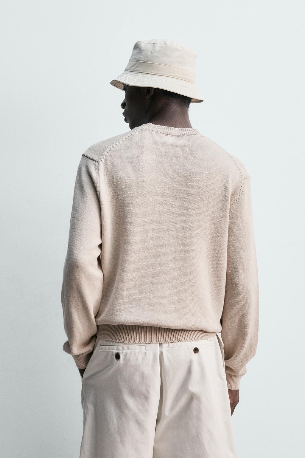 СВИТЕР ИЗ ХЛОПКА И ЛЬНА