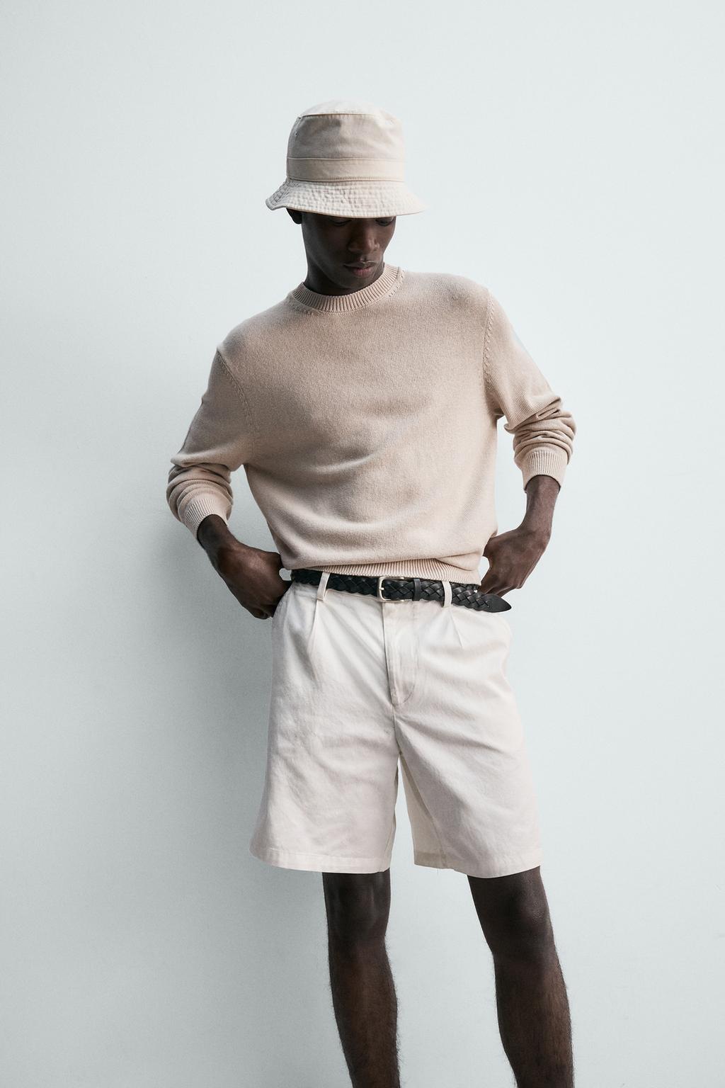 СВИТЕР ИЗ ХЛОПКА И ЛЬНА