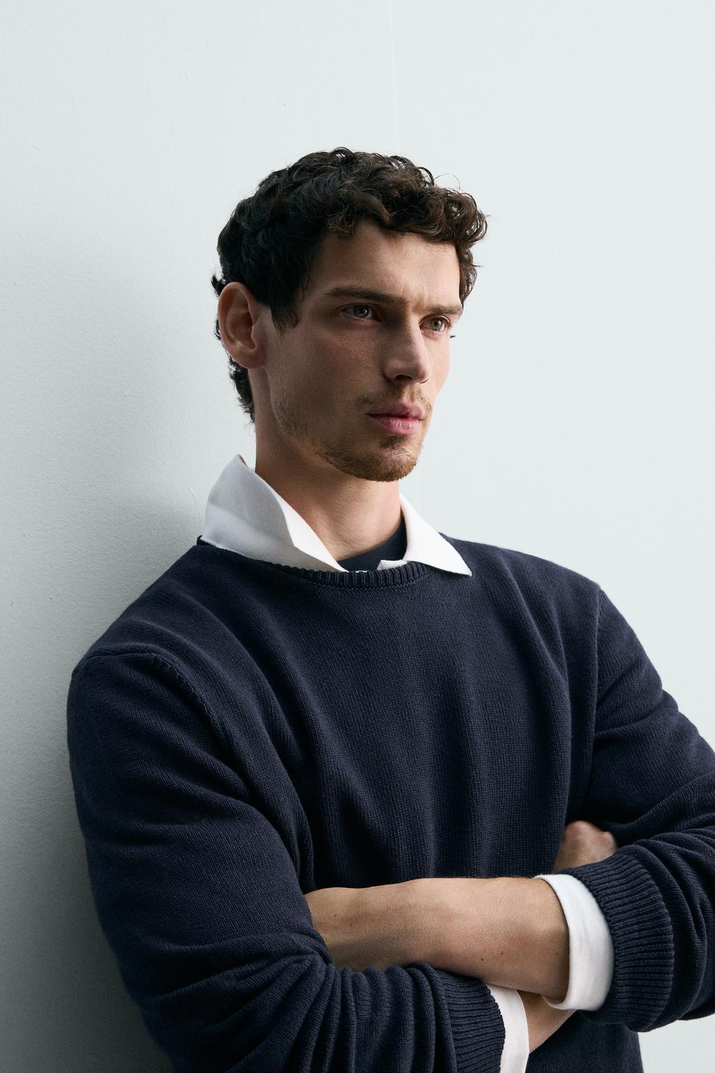 СВИТЕР ИЗ ХЛОПКА И ЛЬНА