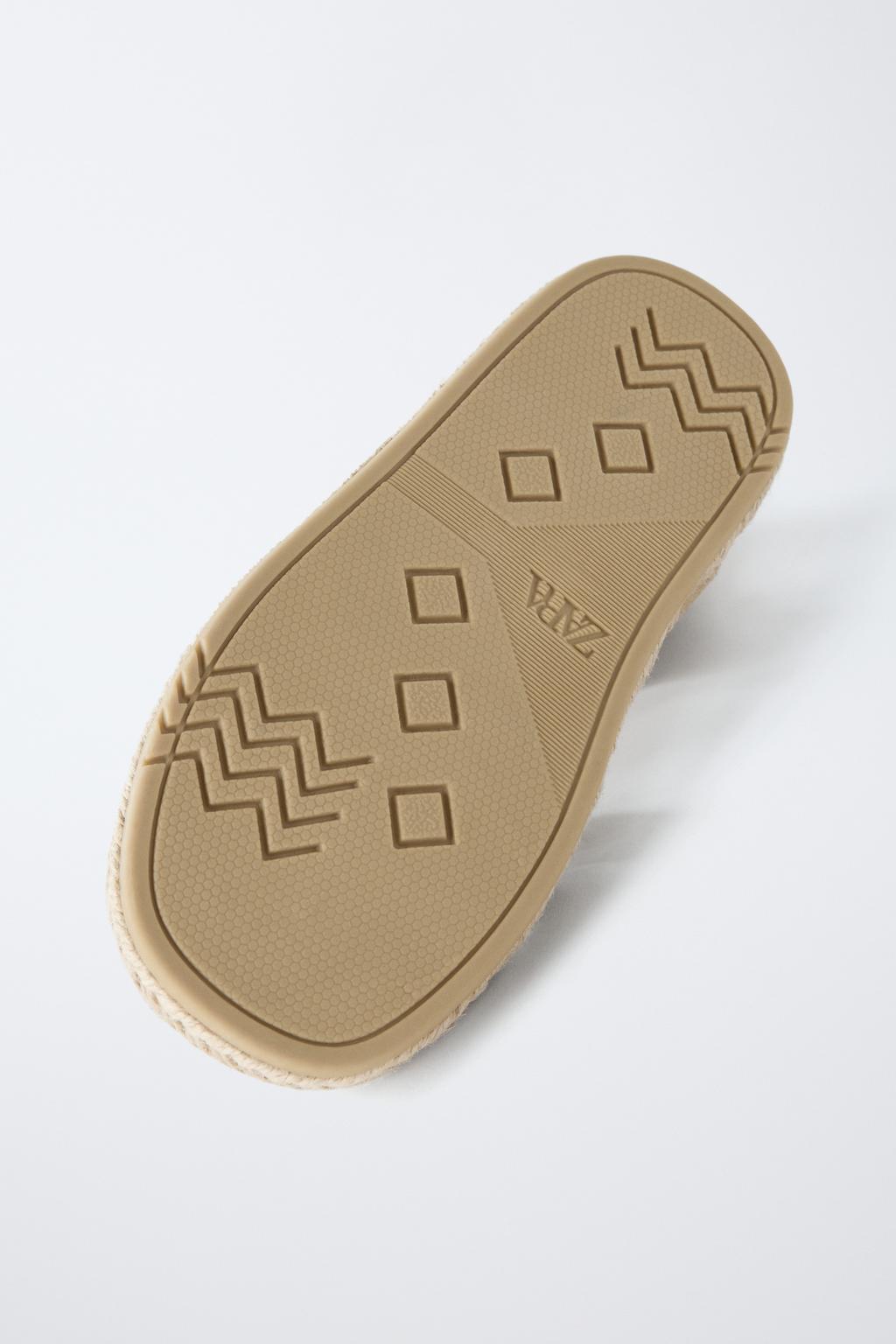 КОЖАНЫЕ САНДАЛИИ С ДЖУТОВОЙ ПОДОШВОЙ