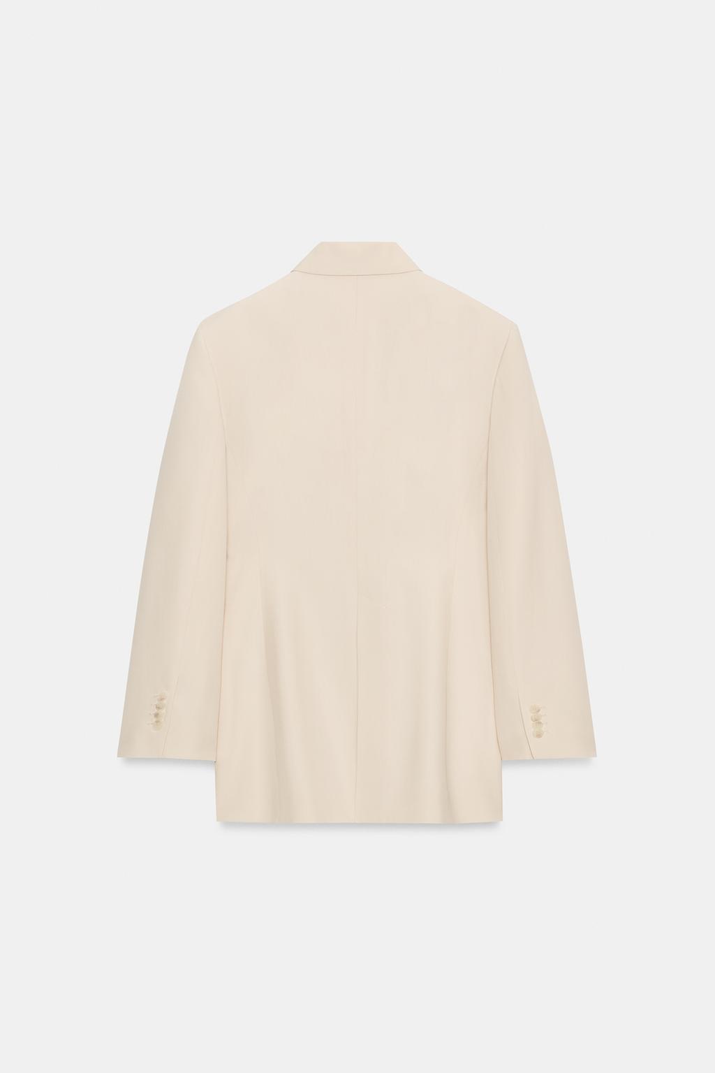 БЛЕЙЗЕР ПРЯМОГО КРОЯ ИЗ ШЕРСТИ — коллекция Zara «ZW» лимитированная серия