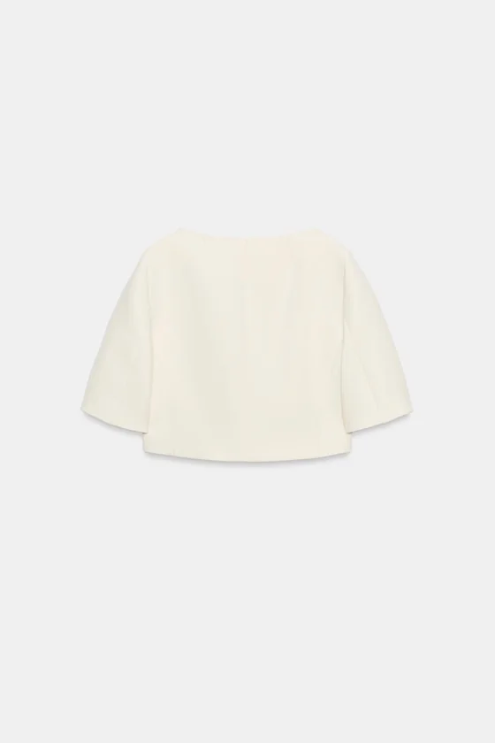 УКОРОЧЕННАЯ КУРТКА — коллекция Zara «ZW»
