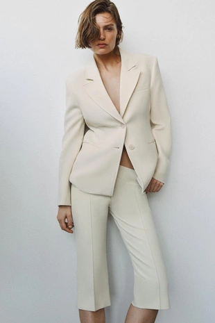 Блейзер облегающего кроя — коллекция Zara «Zw»- Заказать в России