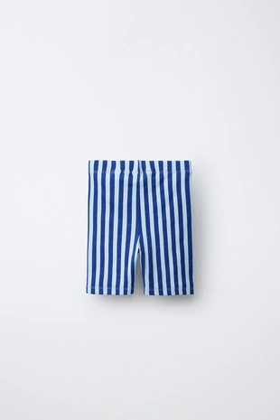 Легинсы-велосипедки в полоску с вышивкой «минни маус» ©Disney- Заказать в России