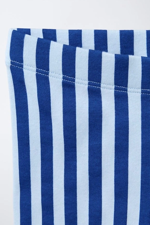 Легинсы-велосипедки в полоску с вышивкой «минни маус» ©Disney- Заказать в России