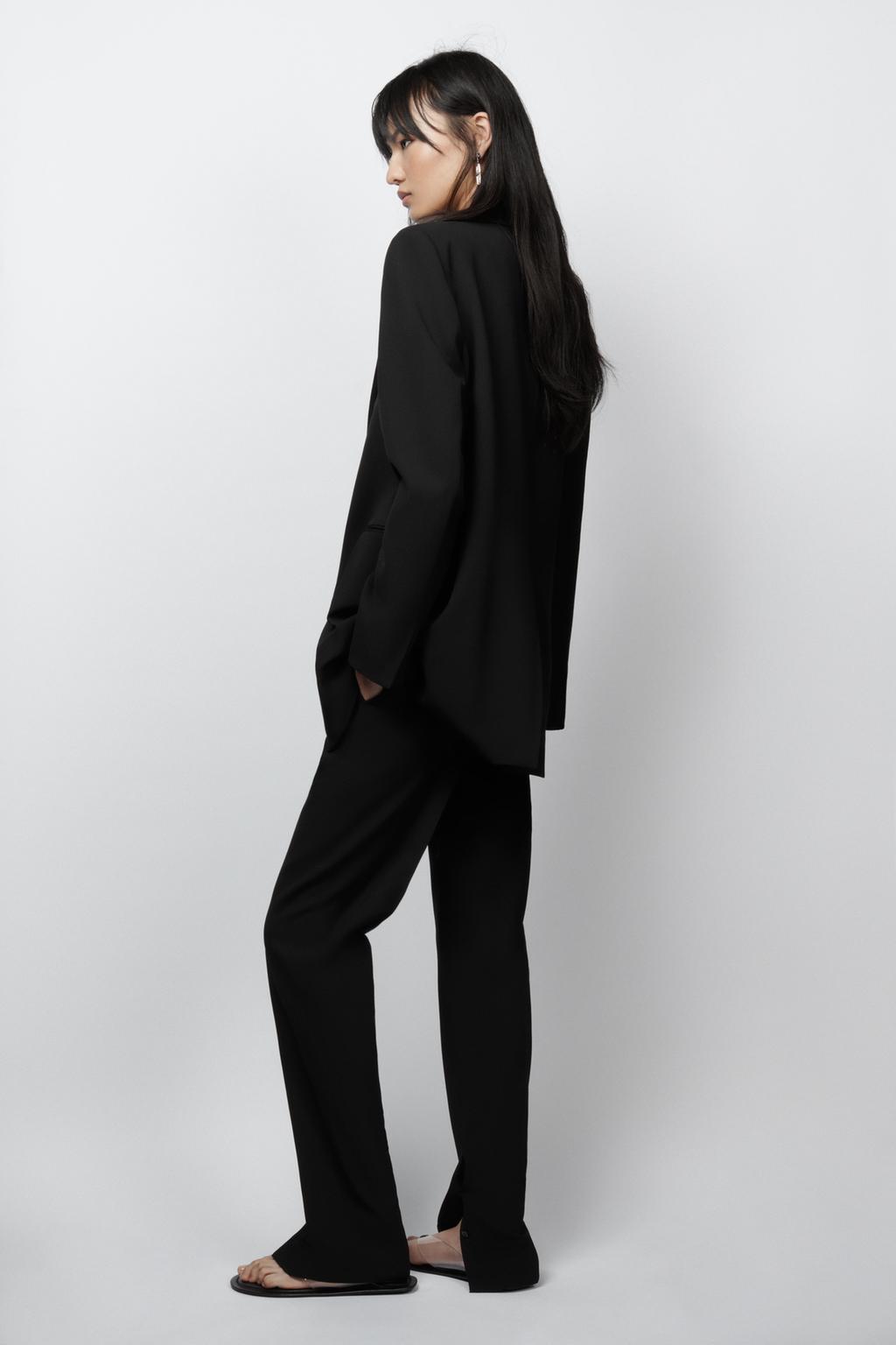 УЗКИЕ БРЮКИ ИЗ ШЕРСТИ — коллекция Zara «ZW» лимитированная серия