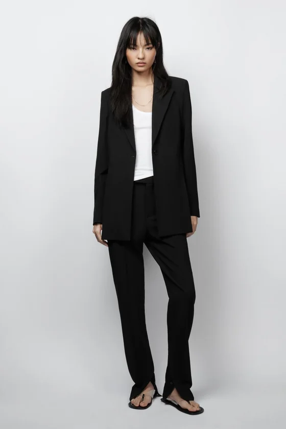 УЗКИЕ БРЮКИ ИЗ ШЕРСТИ — коллекция Zara «ZW» лимитированная серия