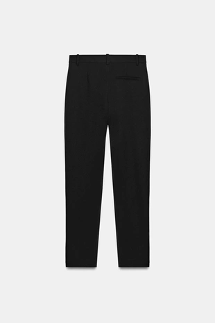 Узкие брюки из шерсти — коллекция Zara «Zw» лимитированная серия- Заказать в России