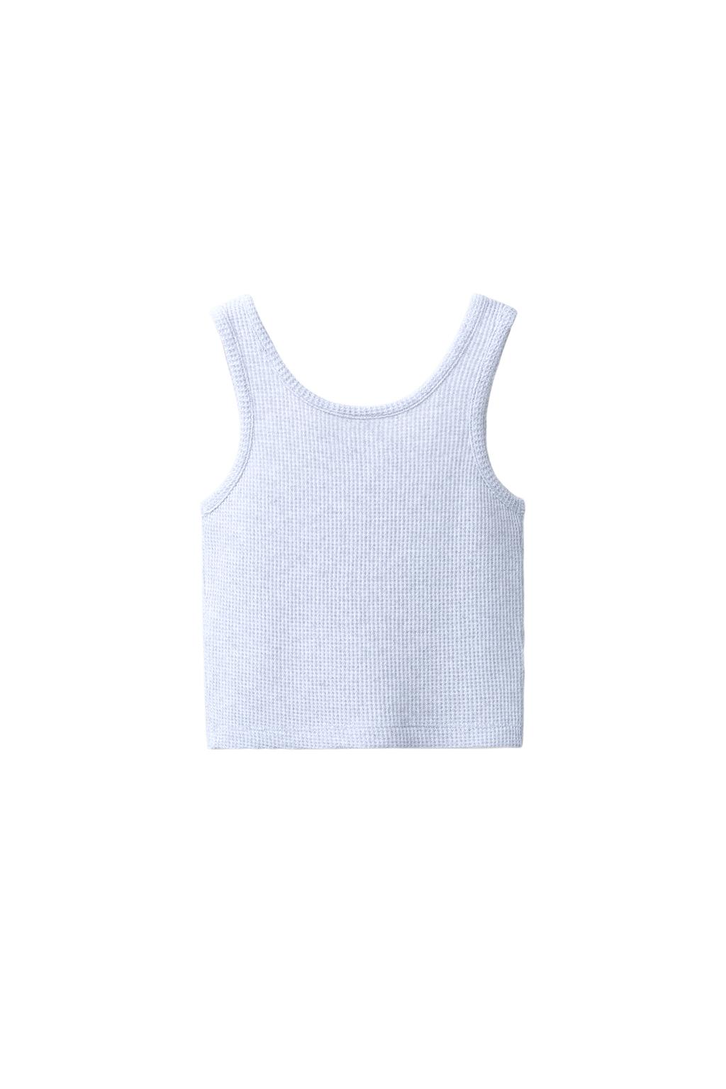 ТОП ИЗ РИФЛЕНОГО ТРИКОТАЖА С НАДПИСЬЮ